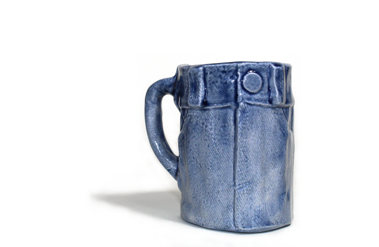 Handmade Ceramic Denim Levi's Mug