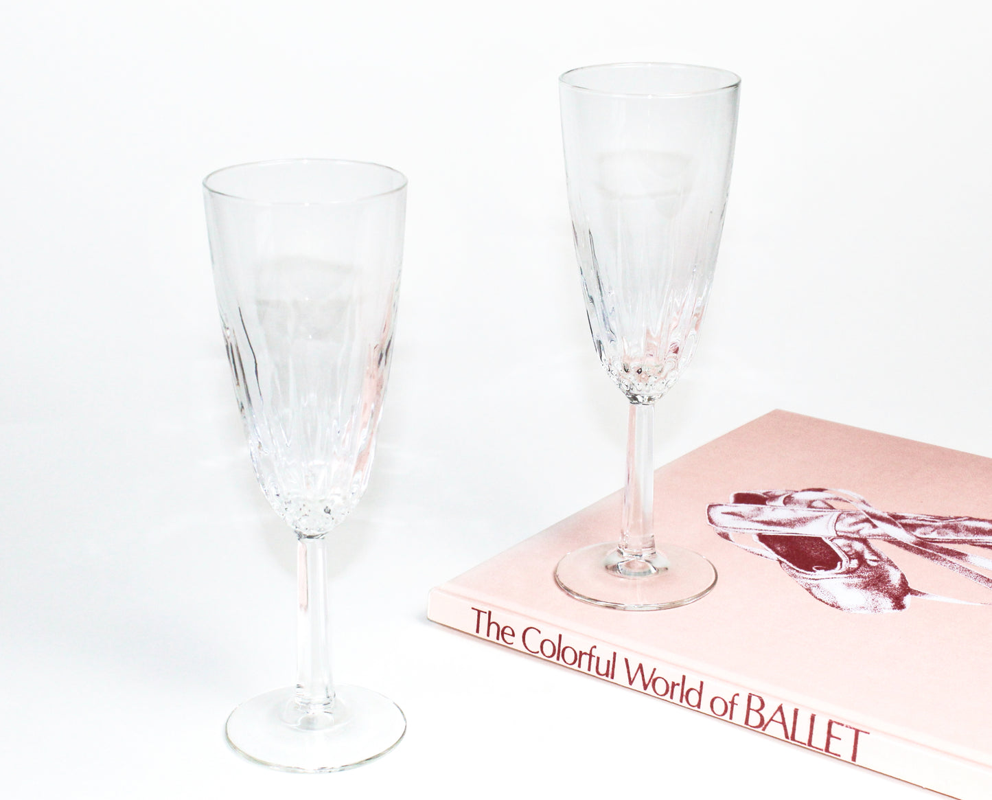 Ribbed Champagne Flutes